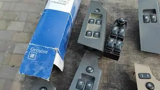 Кнопки стеклоподъёмников Авео с функцией fullauto для передних дверей