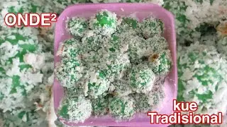 CARA MEMBUAT ONDE-ONDE ala anak kos dengan bahan seadanya