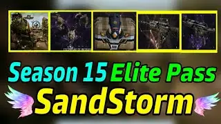 FreeFire || New SandStorm Elite Pass || Season 15 || Main Prize's With Leak Of Dress Bundle