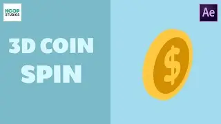 How to Spin 3D Coin in After Effects | After Effects Tutorial