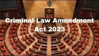 Criminal Law Amendment Bill 2023