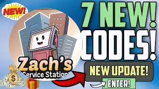 * NEW UPDATE* Zach's Service Station CODES IN AUGUST 2025_ROBLOX  Zach's Service Station CODES
