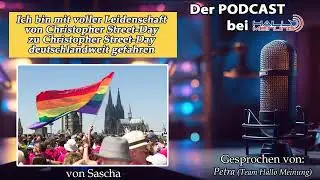 Ich bin mit voller Leidenschaft von CSD zu CSD deutschlandweit gefahren