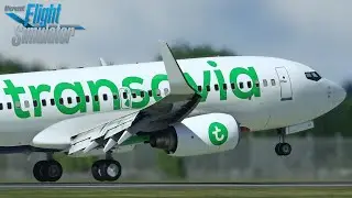 MSFS 2020 - PMDG 737 | The PERFECT landing doesn't exi.. | Edinburgh Landing
