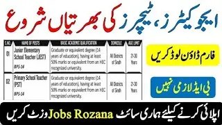 Educators Jobs 2021-Primary Schools Teachers & Elementary Schools Teachers Jobs 2021: