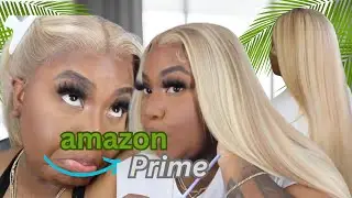SUPER CHEAP BLONDE HIGHLIGHTED WIG FROM AMAZON || BEGINNER FRIENDLY || UNICE HAIR