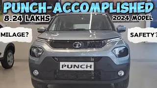 Updated 2024 Tata Punch Accomplished Varient Review | Best Under 8 Lakhs | Tata Punch 2024 new model