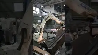 Robot welding aluminium OTC daihen