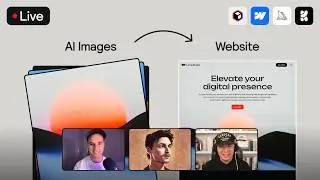 From AI Images to Live Website in 1 Hour | Midjourney for Web Designers