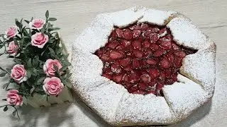 Клубничный Голета.Жуда осон биртада ухшаб чикадиган маззали перог 🍓🍓🍓