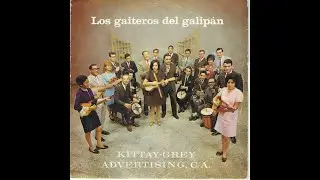 Los Gaiteros Del Galipán "Gaita De Kittay-Grey" Venezuelan Advertising Agency 45 RPM Hot Latin