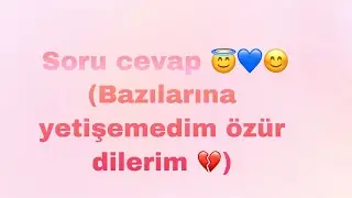 Soru cevap 😊