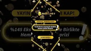 BIGO’da kazanmak artık daha kolay, daha hızlı! Sen de hemen indir, yayına başla! ✨💸 #bigolive