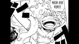Gear 5 luffy but with Ren & Stimpy's laugh
