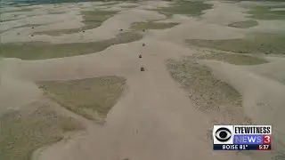 Experience a bird's-eye view of the St. Anthony Sand Dunes