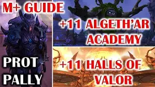WOW DRAGONFLIGHT +11 HALLS OF VALOR (HOV) & +11 ALGETH'AR ACADEMY (AA) MYTHIC PLUS DUNGEON GUIDE