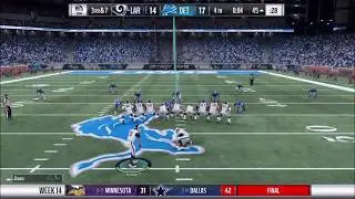 Madden 18: 62 yard field goal sends game to OT