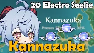 20 Electro Seelie Location - Lokasi Electro Seelie Kannazuka Inazuma - Genshin Impact