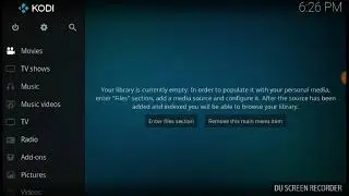 Como colocar os canais no kodi