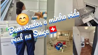 Rotina real de uma House cleaning na Suiça 🇨🇭