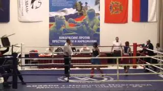 competitions in a kickboxing in Suzdal,
