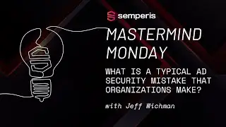 What is a typical AD security mistake that organizations make?