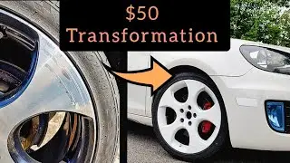 Fix & Paint wheels for under $50 | DIY Transformation