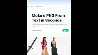 Generate AI PNG Images - AI Graphics with TRANSPARENT Background 