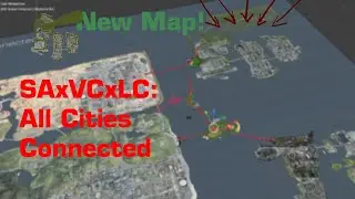GTA SAxVCxLC: All Cities Connected [Bonus: New Map Founded!!!]