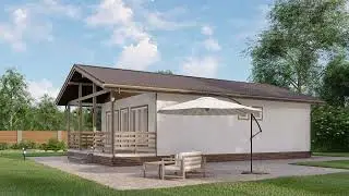Каркасный дом Печора 7х10