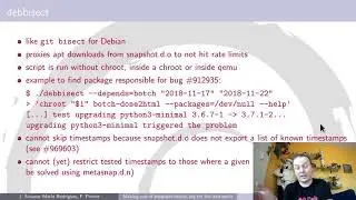 Making use of snapshot.debian.org for fun and profit