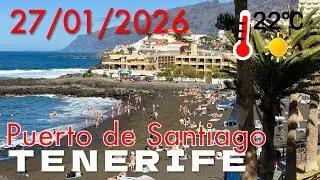 Tenerife - Puerto De Santiago - 27/01/2026 22°C ☀️