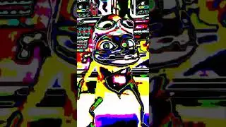 crazy frog dance | psychedelic fx | #shorts