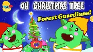 🎄Santa's Elves Try To Save Christmas Tree | Song For Kids