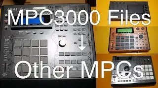 Akai MPC3000ファイルの互換性を調べてみた【英語VLOG】Converting MPC3000 files into other MPCs