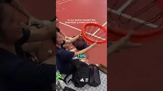 This Basketball Net Installs Itself! 🤯 