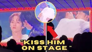 Stray Kids’ Lee Know “Kisses” Changbin At Japan Concert goes viral