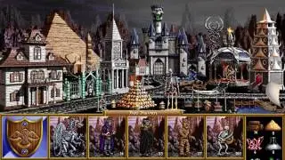 Warlock (Necromancer) town - HoMM2: The Price of Loyalty music extended
