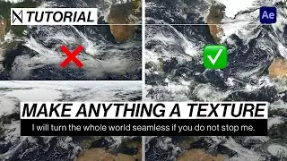 AE TUTORIAL | Make any Texture Seamless in 2 mins [After Effects]