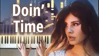 Doin' Time Lana Del Rey - Piano Cover