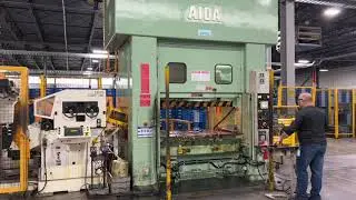 330 Aida PMX Straight Side Double Crank Link Drive Press