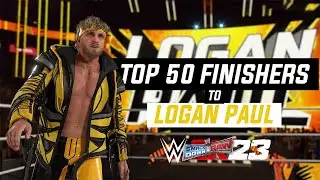 Top 50 Finishers to Logan Paul in SmackDown vs RAW 2011 (Modded)