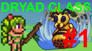 Can you beat Terraria as a DRYAD? | Dryad playthrough episode 1: Pre-hardmode
