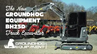 Groundhog Equipment BH25D Mini-Excavator Walkthrough