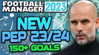 PEP's New 3-2-4-1 for the 23/24 Season on Football Manager 2023!