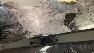 Снятие плёнки с капота. Как снять плёнку.