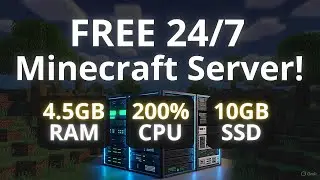 How to Make a FREE 24/7 Minecraft Server in 2025 (Fast & Easy Tutorial)