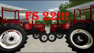 Farming Simulator 22 TürkFiat 7056-8066 modu TANITIM !!!