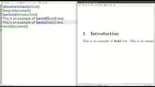 Modifying Text in LaTeX