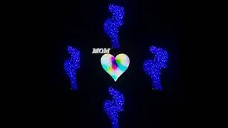 Using Blender Geometry Nodes animation MOM care picture  بواسطة بلندر انيمشن لصورة تظهر رعاية الام
